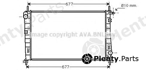  AVA QUALITY COOLING part FDA2266 Radiator, engine cooling