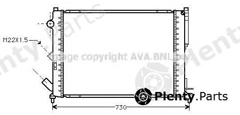  AVA QUALITY COOLING part RTA2165 Radiator, engine cooling