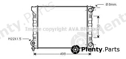  AVA QUALITY COOLING part VWA2047 Radiator, engine cooling