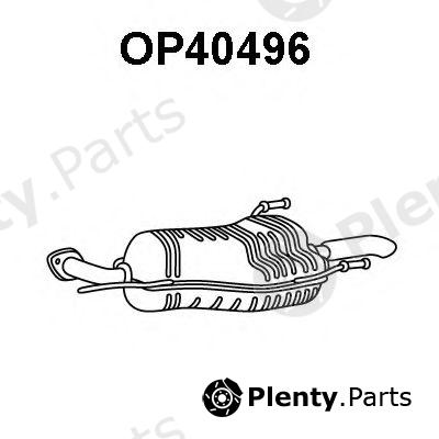  VENEPORTE part OP40496 End Silencer