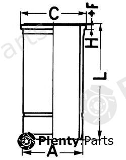  KOLBENSCHMIDT part 89878110 Cylinder Sleeve