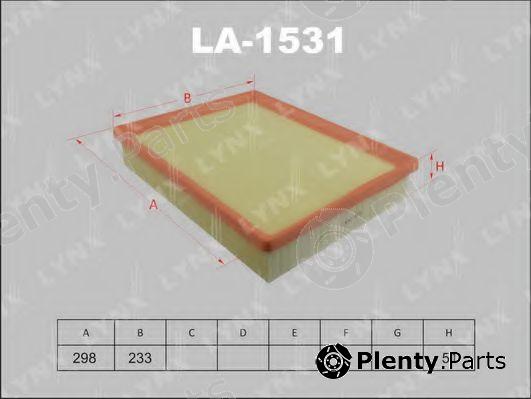  LYNXauto part LA-1531 (LA1531) Air Filter