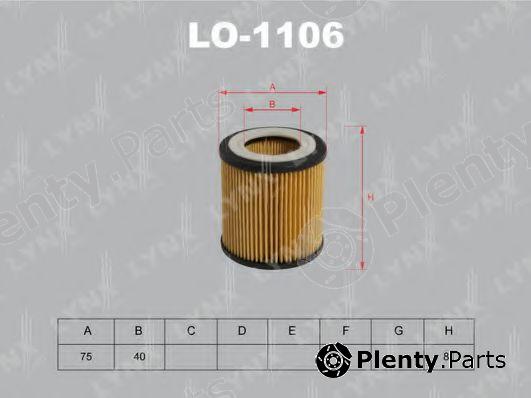  LYNXauto part LO1106 Oil Filter