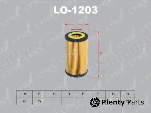  LYNXauto part LO1203 Oil Filter