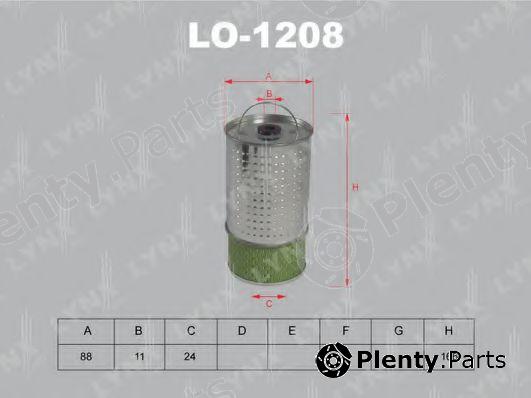  LYNXauto part LO1208 Oil Filter