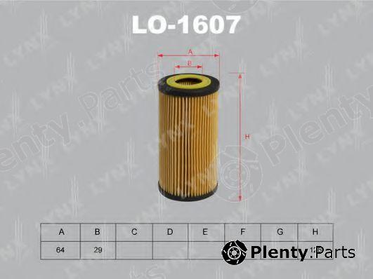  LYNXauto part LO1607 Oil Filter