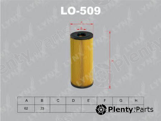  LYNXauto part LO509 Oil Filter