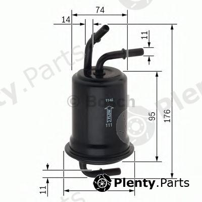  BOSCH part F026403012 Fuel filter