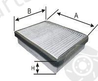  GOODWILL part AG924CFC Filter, interior air