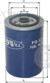  GOODWILL part FG122 Fuel filter