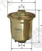  GOODWILL part FG507 Fuel filter