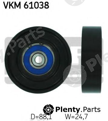  SKF part VKM61038 Deflection/Guide Pulley, v-ribbed belt