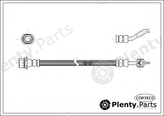  CORTECO part 19033529 Brake Hose