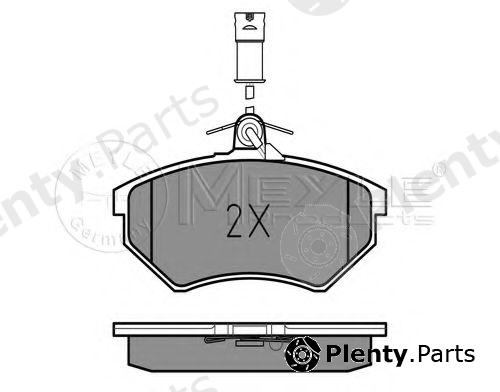  MEYLE part 0252090119/W (0252090119W) Brake Pad Set, disc brake