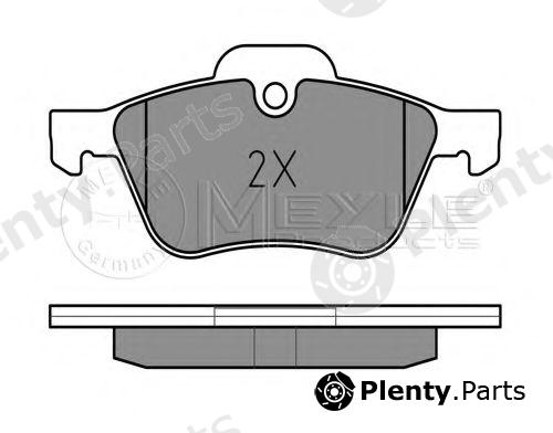  MEYLE part 0252328118 Brake Pad Set, disc brake