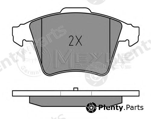  MEYLE part 0252374619W Brake Pad Set, disc brake