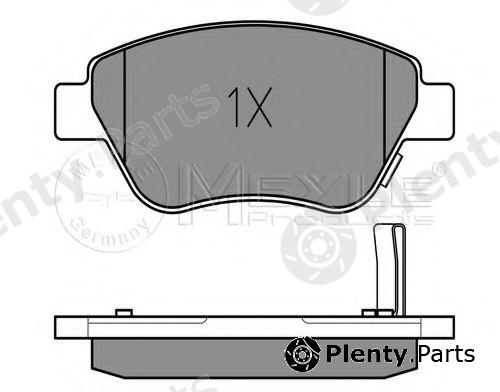  MEYLE part 0252398217/W (0252398217W) Brake Pad Set, disc brake