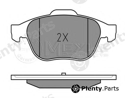  MEYLE part 0252453618 Brake Pad Set, disc brake