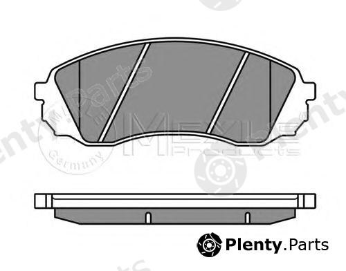  MEYLE part 0252459717/W (0252459717W) Brake Pad Set, disc brake