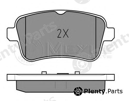  MEYLE part 0252521516 Brake Pad Set, disc brake