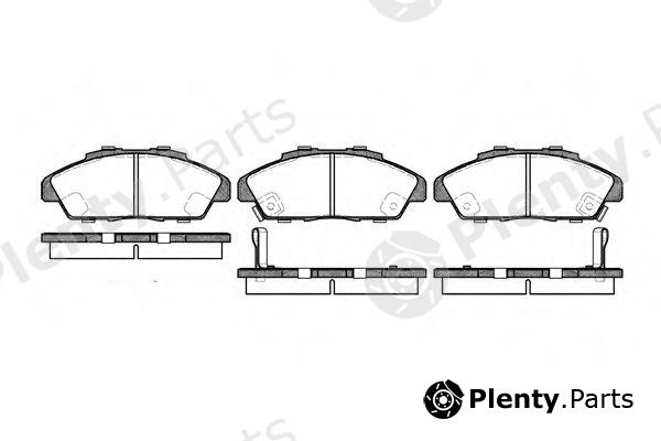  REMSA part 21700 Brake Pad Set, disc brake