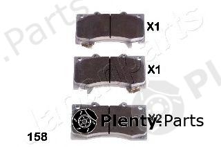  JAPANPARTS part PA-158AF (PA158AF) Brake Pad Set, disc brake