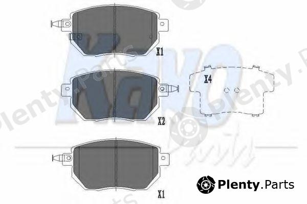  KAVO PARTS part KBP6573 Brake Pad Set, disc brake