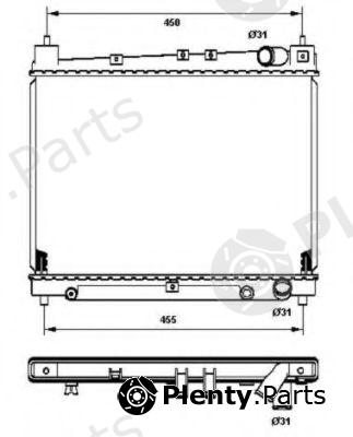  NRF part 53211 Radiator, engine cooling
