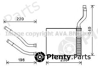  AVA QUALITY COOLING part FD6464 Heat Exchanger, interior heating