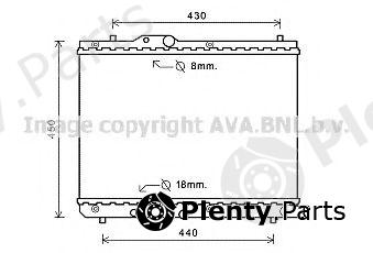  AVA QUALITY COOLING part SZA2122 Radiator, engine cooling