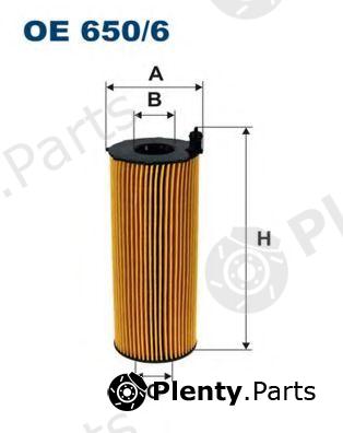  FILTRON part OE650/6 (OE6506) Oil Filter