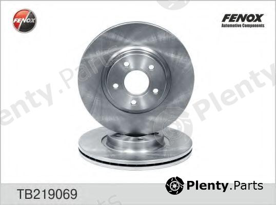  FENOX part TB219069 Brake Disc