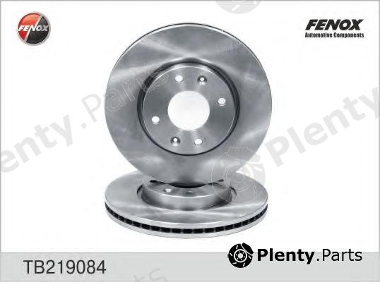  FENOX part TB219084 Brake Disc