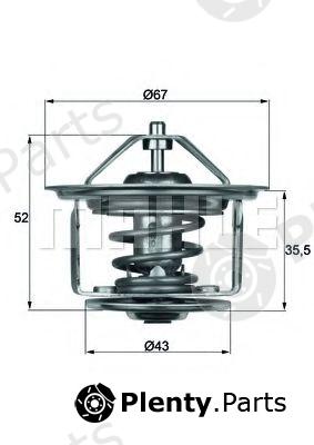  MAHLE ORIGINAL part TX1780D Thermostat, coolant