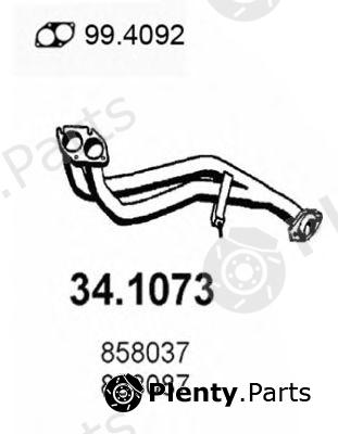  ASSO part 34.1073 (341073) Exhaust Pipe