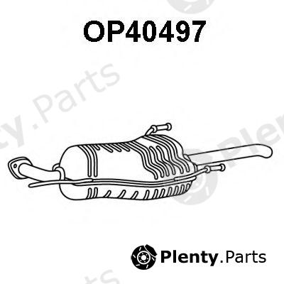  VENEPORTE part OP40497 End Silencer