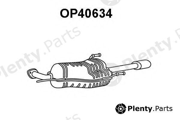  VENEPORTE part OP40634 End Silencer