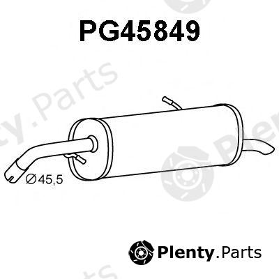  VENEPORTE part PG45849 End Silencer