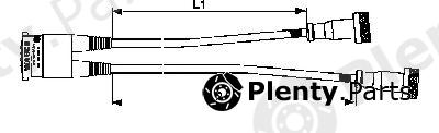  WABCO part 4494242510 Connecting Cable, ABS