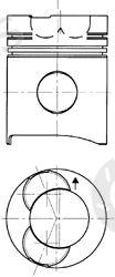  KOLBENSCHMIDT part 94456600 Piston