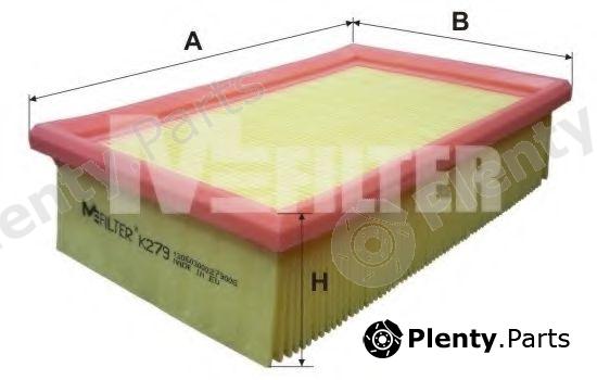  MFILTER part K279 Air Filter