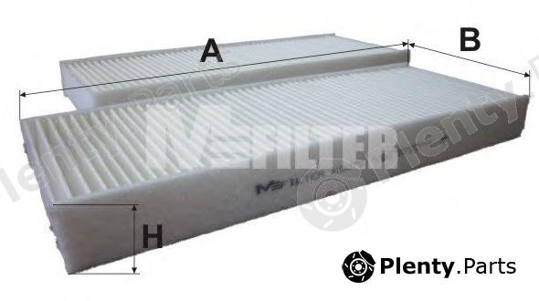  MFILTER part K9075-2 (K90752) Filter, interior air