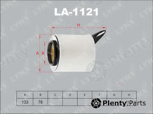  LYNXauto part LA-1121 (LA1121) Air Filter