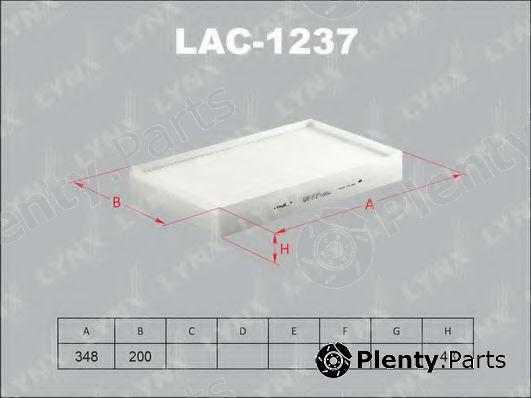  LYNXauto part LAC-1237 (LAC1237) Filter, interior air