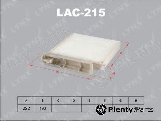  LYNXauto part LAC215 Filter, interior air