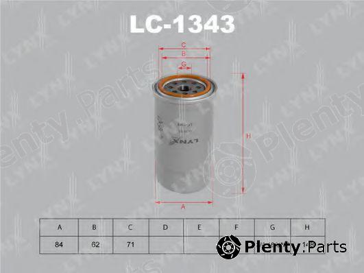  LYNXauto part LC1343 Oil Filter