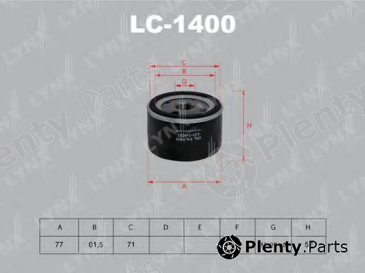  LYNXauto part LC1400 Oil Filter