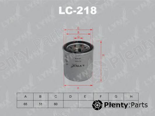  LYNXauto part LC218 Oil Filter