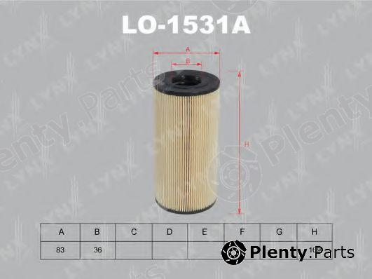  LYNXauto part LO1531A Oil Filter