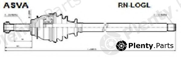  ASVA part RN-LOGL (RNLOGL) Replacement part